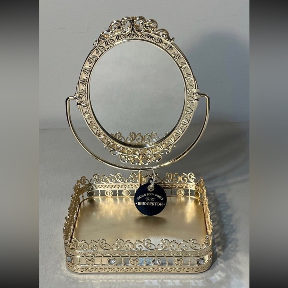 Bridgerton x Bath & Body Works Tilting Mirror Tray